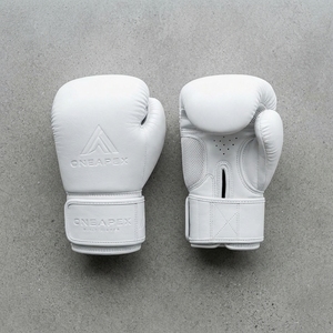 Boxing <b>Gloves</b> White Professional Training Fight <b>Gloves</b> Padded Boxing Custom Logo OEM Wholesale <b>Sports</b> <b>Glove</b> - Product Image 2