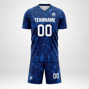 Tenues de football personnalisées, ensembles de maillots de foot par sublimation, vêtements de football respirants, kits sportifs à séchage rapide pour hommes, jeunes et enfants - Product Image 1