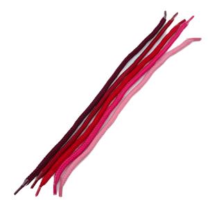 Asa de cuerda de poliéster roja personalizada de 5 mm multicolor de moda para bolsas de papel - Product Image 1