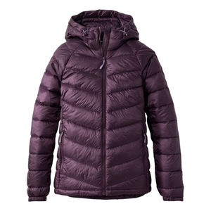 Chaqueta de plumón personalizada al por mayor para invierno, talla grande, transpirable, con el mejor diseño, cuello alto, para mujer - Product Image 3