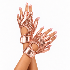 Breathable <b>Pole</b> <b>Dancing</b> Gloves for Workout Sessions Gloves for <b>Pole</b> <b>Dancing</b> Leather Half-Finger Gloves for <b>Dancing</b> for sale - Product Image 5