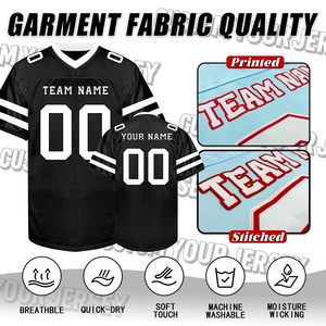 Attractive Design Your <b>Own</b> Custom Made American Football Jersey New <b>Model</b> Design Sublimation American Football Jersey - Product Image 6