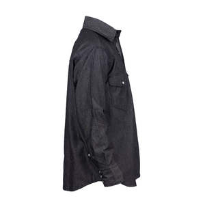 FR Denim Shirt 100% C 7 oz Ropa de seguridad resistente al fuego (Denim Black) 2X-Large - Product Image 4