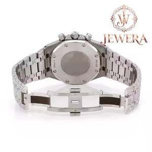 Reloj Mossinate Elegante de Acero Inoxidable con Diamantes para Hombre y Mujer, Regalo de Lujo para Cumpleaños, Aniversarios o Recompensas Corporativas - Product Image 5