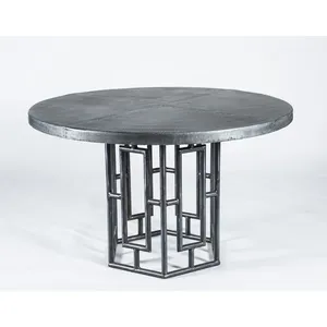 Modern <b>Nesting</b> Metal <b>Coffee</b> <b>Table</b> with Tempered Glass Surface FurnitureRound Iron <b>Coffee</b> <b>Table</b> Modern Design Durable Indoor - Product Image 1