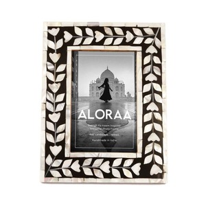 Mosaic capiz shells inlay frames for <b>wall</b> art pictures customized sizes <b>MOP</b> picture frame best price - Product Image 4