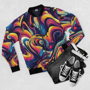 Custom All Over Full Sublimation Printed Reversible Waterproof Boy's and Girl's Winter <b>Varsity</b> <b>Jackets</b> for <b>Kids</b> - Product Image 3