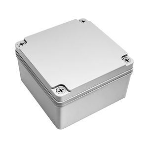 Scatola Elettrica in Plastica ABS Impermeabile e Antipolvere IP65 12,5x12,5x7,5 cm Contenitore per Progetti Elettrici da Esterno/Interno - Product Image 3