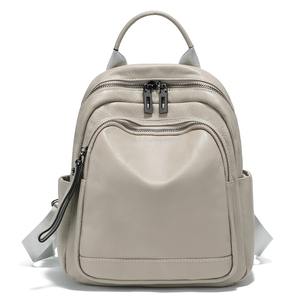 Large Capacity Travel Rucksack New Knapsack For Ladies <b>Satchel</b> School <b>Bags</b> 100% Genuine Leather Stylish Backpack For <b>Women</b> - Product Image 2