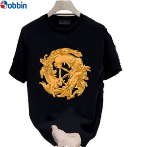 Camisetas con Logotipo Personalizado, 100% Algodón, Tallas Grandes, Casuales, de Manga Corta para Hombre, Antiarrugas, de Secado Rápido y Transpirables - Product Image 4