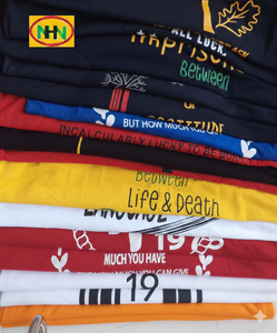 T-shirt en coton imprimé pour homme, stock de vêtements excédentaires, surplus de marques originales du Bangladesh, expédition annulée, qualité supérieure - Product Image 3