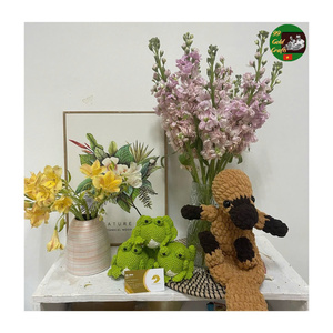 Llavero de Animales de Ganchillo de Alta Calidad, Muñeco de Lana Tejido a Mano, Lindos Juguetes de Animales de Ganchillo para Regalos y Decoración - Product Image 1