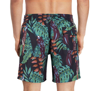 Shorts décontractés pour hommes personnalisés, sublimation, 100% coton, haute qualité, séchage rapide, fermeture à cordon, style streetwear, vente en gros - Product Image 4