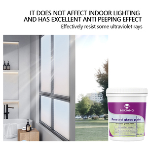 Pintura Impermeable para Vidrio Esmerilado MI XIANG MX1 |   Recubrimiento Líquido Resistente a los Rayos UV, Fuerte Adhesión, Recubrimiento de Protección Solar Opaco Uniforme - Product Image 4