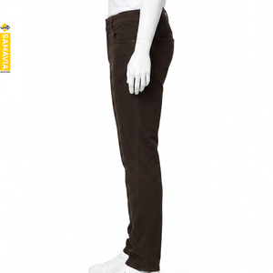 SAMAVIA Jeans de Mezclilla Personalizados Premium para Hombre, Corte Ajustado, Algodón Elástico, Pantalones Casuales, Lavado Regular, Fabricante de Ropa OEM ODM - Product Image 3