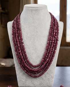 Natural <b>Red</b> Ruby Chip <b>Beads</b> Polished Gemstone Nugget Jewelry Making Third Party Appraisal 16Inch Strand 10-5MM Approx Certified - Product Image 6