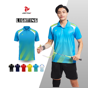 Precio barato Unisex de alta calidad de secado rápido deportivo bádminton Jersey personalizado Fitness deportes camisa para hombres y mujeres iluminación JP - Product Image 1