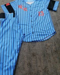 Uniforme de baseball par sublimation, impression numérique, sur mesure, maillot de football américain, vêtements de sport respirants - Product Image 4