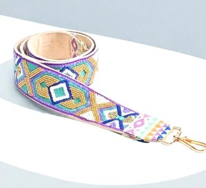 Correa de bolso bordada con cuentas, la más vendida, para bolso de mano, bandolera, estilo bohemio, correa desmontable, cinturón para bolso, artículo decorativo de lujo - Product Image 2
