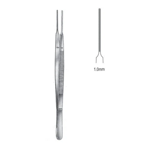 Pinces à tissus Jamso Industries Gerald DeBakey, taille personnalisée, pointes de 1 mm, instrument chirurgical atraumatique pour l'hémostase, CE - Product Image 2