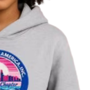 Sweat à capuche brodé gris chiné pour homme, pull décontracté à manches longues, streetwear quotidien, vêtement confortable pour un style de vie actif - Product Image 4