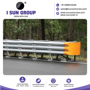 Viga de Protección para Carreteras de Acero Galvanizado Corrugado Tipo W, con Reflectividad de Alta Intensidad, Clasificación de Impacto N2 para Seguridad Vial - Product Image 2