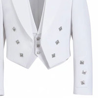 Veste d'hiver en laine noire à motif Argyle pour homme, best-seller de Ventoria Enterprises, boutons argentés sur le devant, design personnalisé