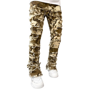 Pantalones Casuales Ligeros de Lona Hechos a Medida al por Mayor para Hombres Adultos, Alta Calidad, 100% Algodón, Ecológicos, Diseño Único - Product Image 1