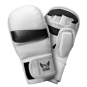 โรงงานผลิตถุงมือฝึกซ้อมศิลปะการต่อสู้และมวย MMA วัสดุทนทาน ถุงมือฝึกซ้อม MMA - Product Image 1