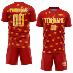 Tenue de football personnalisée imprimée numériquement avec nom et numéro – Fournisseur OEM pour commandes en gros - Product Image 3