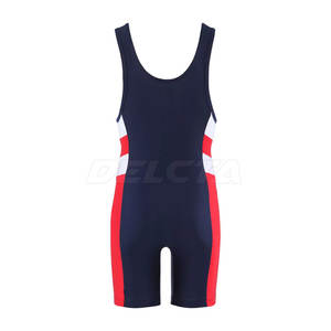 Combinaisons de lutte de couleur unie, professionnelles, en gros, grandes tailles, prix bas, vente en gros, quantité importante - Product Image 3