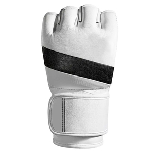 High Quality Custom Private Label Half-Finger MMA <b>Gloves</b> <b>for</b> <b>Men</b> Easy Wear Training and Fighting Leather <b>Gloves</b> - Product Image 2