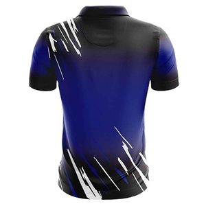 เสื้อเชิ้ตผู้ชายคุณภาพสูง ผ้าซับลิเมชั่นเนื้อแน่น คุณภาพเยี่ยม กันยับ แห้งเร็ว ผลิตจากโพลีเอสเตอร์ผสมคอตตอน แขนสั้น สีตามสั่ง - Product Image 3