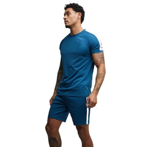 Men Stylish 2 Piece T Shirt and Short <b>Set</b> Summer Wear Cheap Price Outfit Cotton Material Short Sleeve Man Unisex <b>Twin</b> <b>Sets</b> - Product Image 2