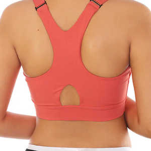 Soutien-gorge de sport confortable au design tendance pour femmes, couleur unie, fabriqué par un fabricant professionnel. - Product Image 6