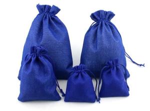 Sofar International Customized Drawstring Gift Jewelry Velvet Coin Pouches <b>Black</b> Perfume Watch Packing Bag - Product Image 6