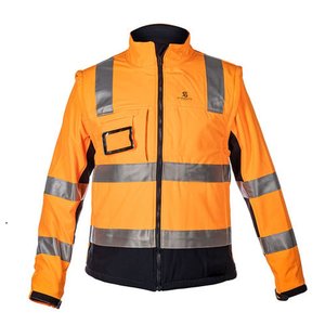 Chaqueta de Trabajo Reflectante de Alta Visibilidad para Hombre, Impermeable, de Invierno, de Seguridad, Resistente al Viento, para Trabajadores 2026 - Product Image 1