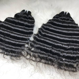 Vente en gros Perruques lace frontal vague naturelle Cheveux humains pour femmes noires 100% Extension de cheveux humains vierges non traités - Product Image 1