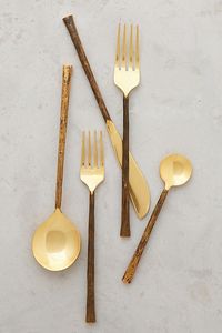 Vaisselle dorée pour restaurant, vente en gros pour mariage - Product Image 6