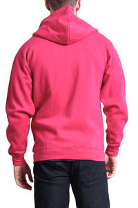 เสื้อฮู้ดซิปผู้ชายแบบสั่งทำพิเศษ ผ้าฝ้าย 100% ผ้าฟลีซหนานุ่ม ODM OEM สำหรับฤดูหนาว ทรงโอเวอร์ไซส์ คุณภาพสูง - Product Image 4