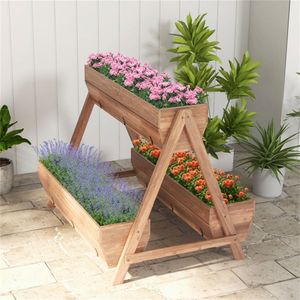 44\" Wooden Elevated Garden Bed-Stylish Garden Building - Product Image 5