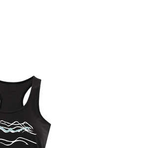 Custom Boutique Tank <b>Top</b> with Modern Cropped Silhouette High Quality Cotton Fabric and Private Label Production - Product Image 2