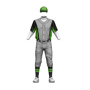 Tenue d'équipe Elite en tissu ultra-extensible, coupe ajustée, durable, couleur unie classique, parfaite pour les tournois, uniforme de baseball - Product Image 5