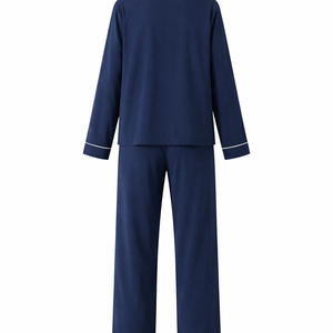 Conjuntos de Pijamas Tejidos de Algodón 100% para Mujer, Primavera/Verano, Venta al Por Mayor - Diseño Personalizado, Proveedor OEM, Directo de Fábrica - Product Image 2
