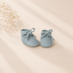 Zapatitos Modernos para Bebé |   Zapatos Primeros Pasos para Recién Nacidos de Algodón Orgánico Suave, Botines Casuales Cómodos para Bebés, Calidad Premium - Product Image 1
