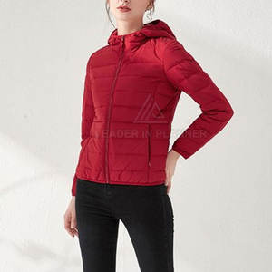 Chaqueta acolchada cómoda hecha a medida para mujer, de manga larga, transpirable, para invierno, en venta en línea. - Product Image 6