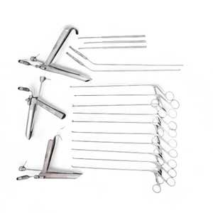 Set de laringoscopio endoscópico ENT con pedestal, instrumentos de microcirugía laríngea para procedimientos de vía aérea - Product Image 3