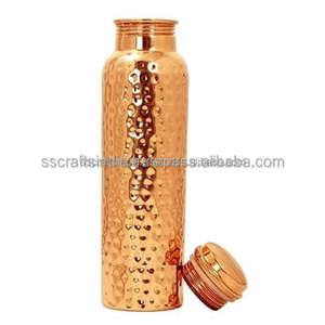 Botella de agua de cobre puro de lujo de primera calidad para uso en Spa doméstico y colecciones de regalos con disponibilidad de suministro mundial - Product Image 4