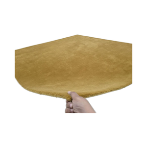 Tapis vert à motifs abstraits en laine tissé à la main de qualité supérieure |   Tapis d'intérieur moderne minimaliste de luxe à poils épais antidérapant personnalisé pour - Product Image 5