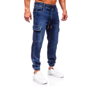 Fabricante líder de pantalones cargo de mezclilla para hombre de Pakistán, jeans de alta calidad con diseños personalizados y pedidos listos para exportación. - Product Image 3